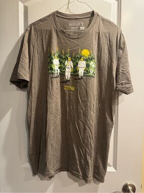 Baseballism Men's Taupe Field of Dreams Graphic Short-Sleeve Tee